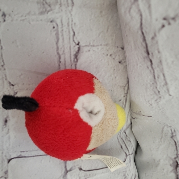 Angry Birds Red Cardinal Bird Plush 3-inch Finger Puppet Flinger 2011 Rovio - Picture 4 of 6